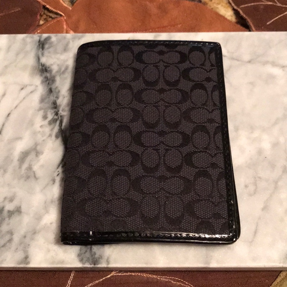 Coach Passport Holder